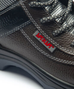 کفش ایمنی 999 قهوه ای یحیی نمای نزدیک