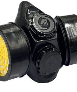 ماسک نیم صورت دو فیلتر تک پلاست